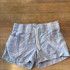 Athleta Cabo Linen 4” Shorts